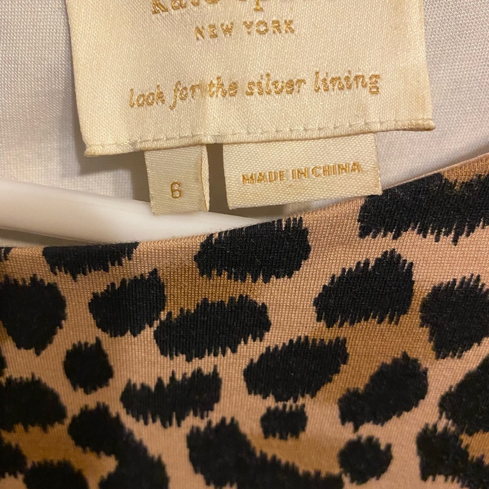 KATE ♠️ SPADE 🐆 RUN WILD DRESS - Picture 5 of 7